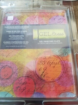 Gel Press Plate 8x10"