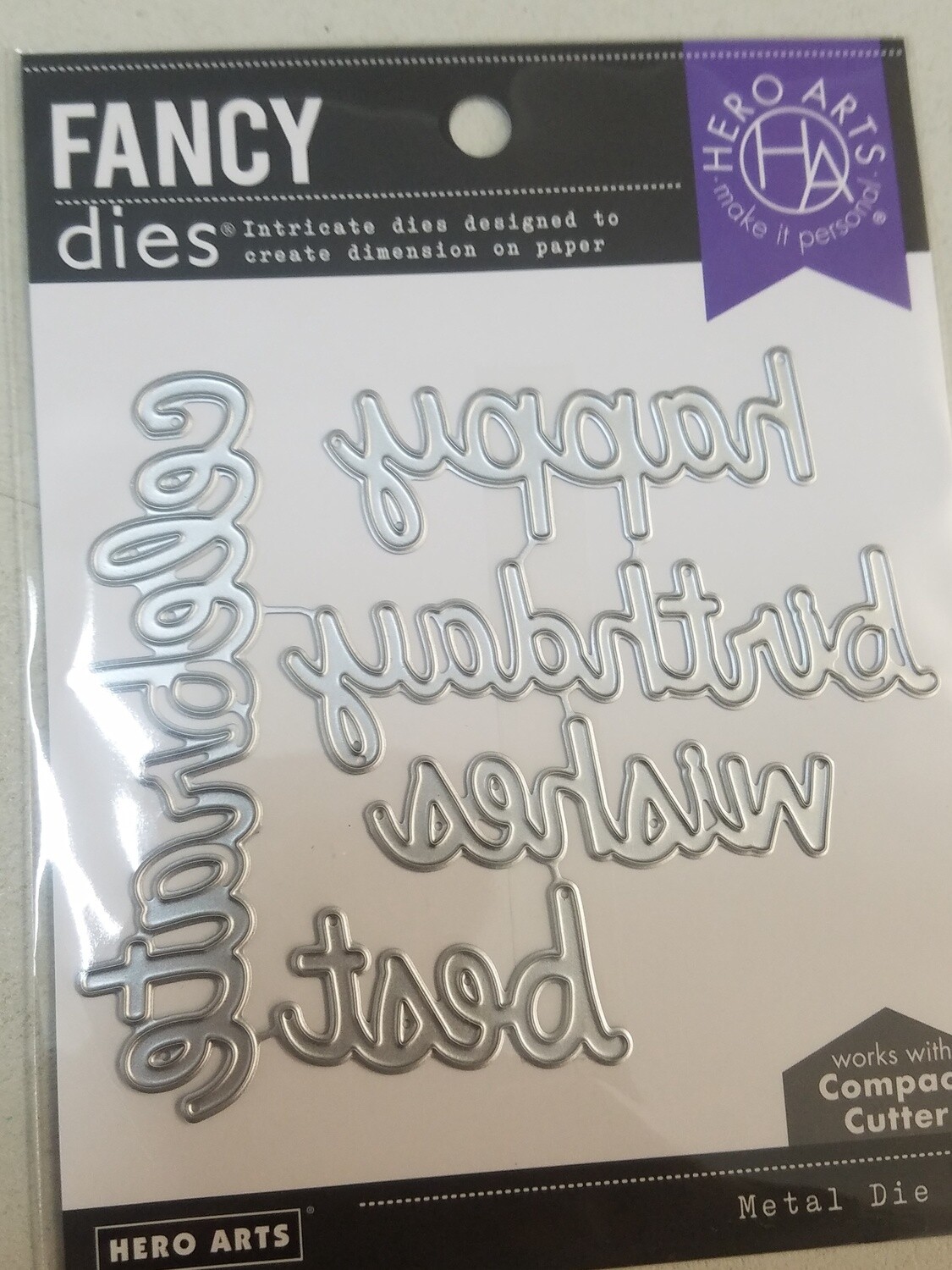 Celebrate Words Dies