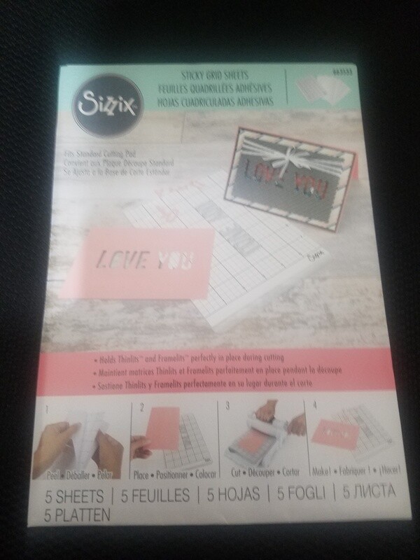 Sizzix Sticky Grid Sheets