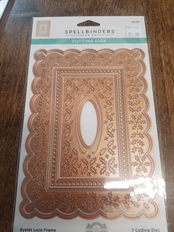 Spellbinders Die Eyelet Lace Frame