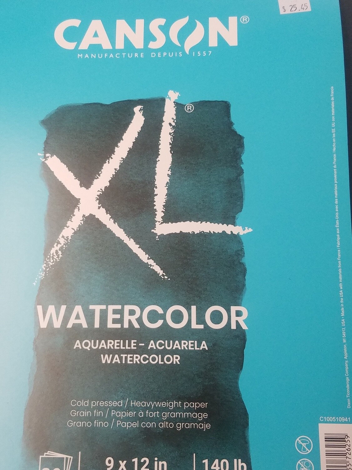 Watercolour Pad 9x12&quot;