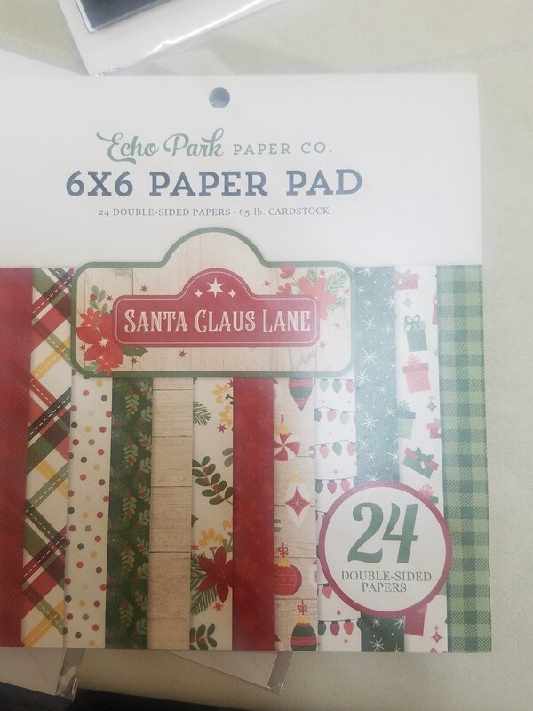 Santa Claus Lane 6x6 Paper Pad