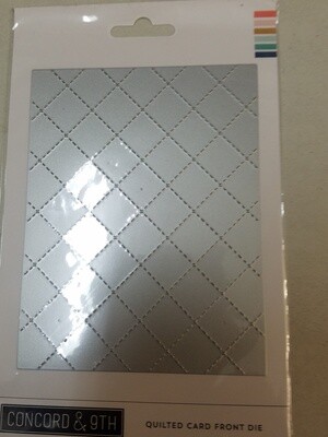 Quilted Coverplate Die