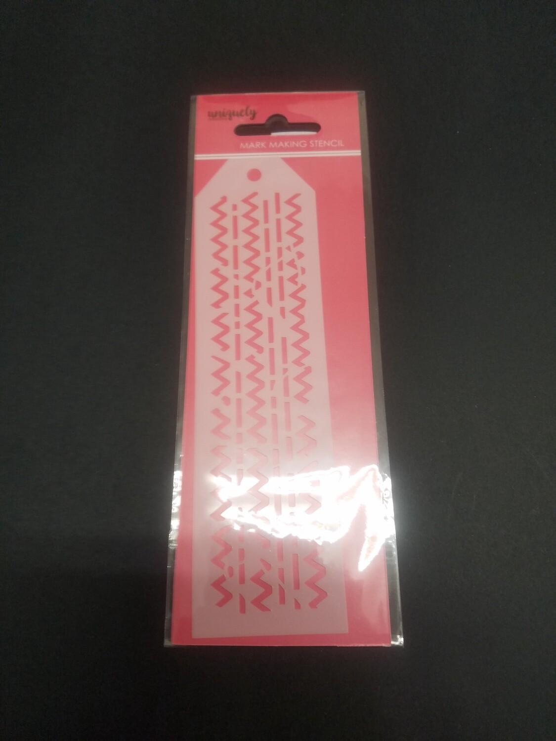 Abstract Stitching Stencil