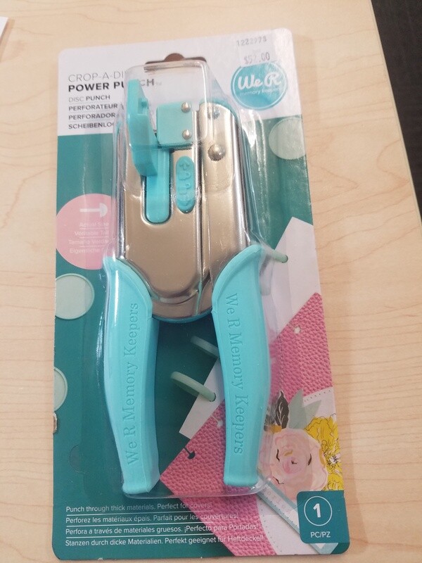 Crop-A-Dile Disc Punch