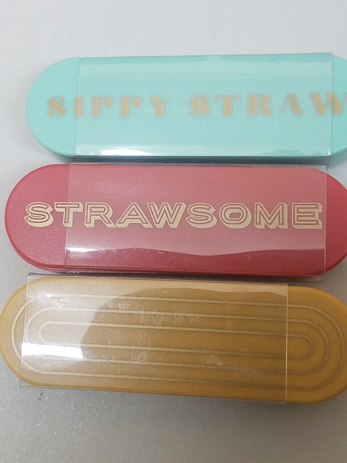 Portable Pocket Straw - (Stainless Steel - Sippy Straw)