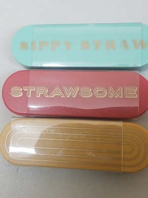 Portable Pocket Straw - (Stainless Steel - Sippy Straw)