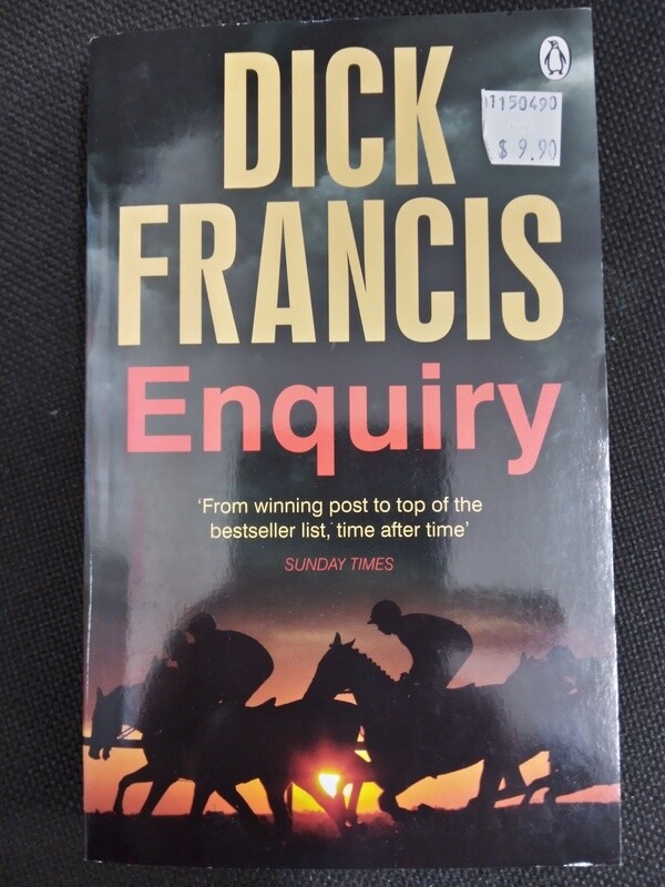 Enquiry 1969 by Dick Francis