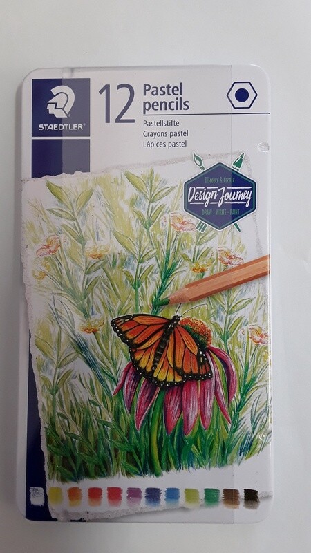 Pastel Pencils tin of 12pc