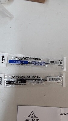 Uni Jetstream REFILLS 1.0mm for SXN-310 / 210 / 150  SXR-10