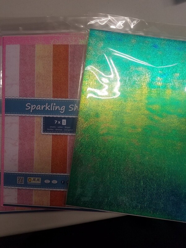 Sparkling Sheets - A4 - 7 sheets