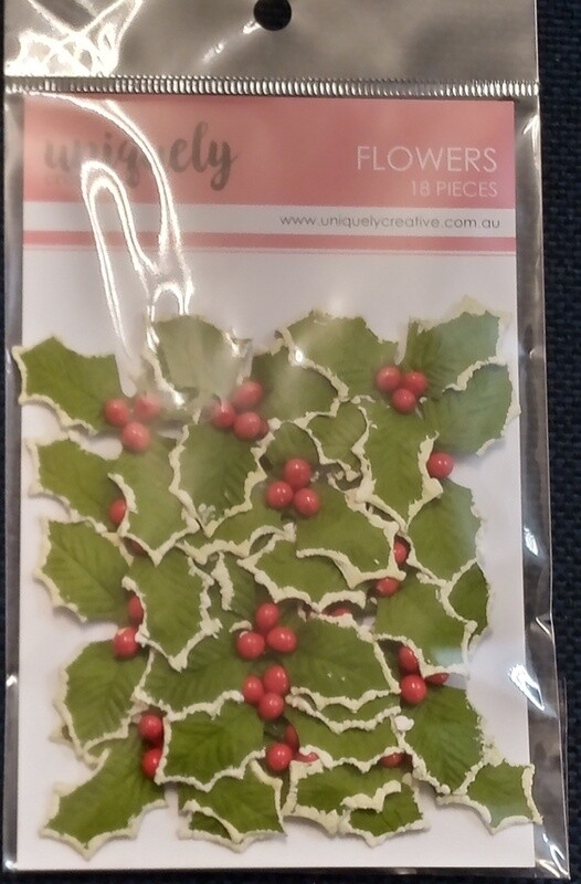 Christmas Holly Flowers