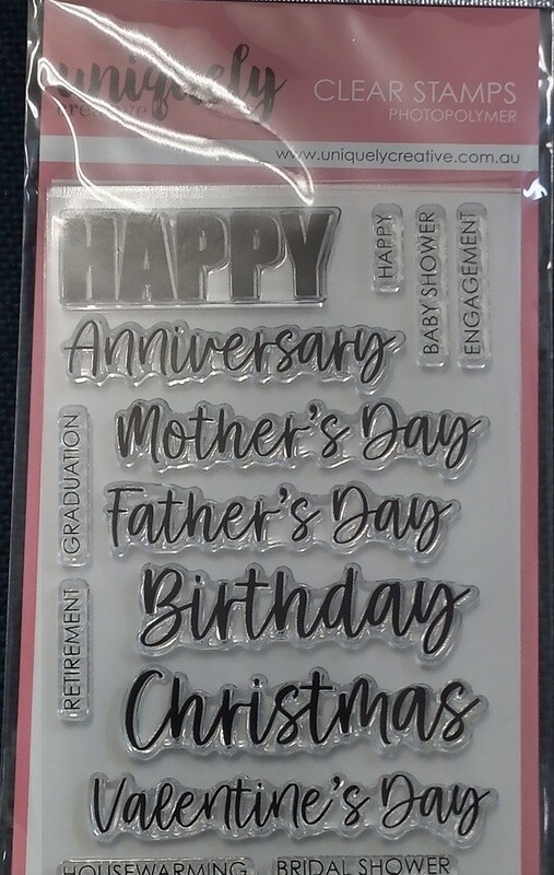 Happy Everything Stamp set