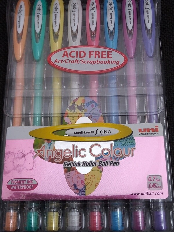 UniBall -Angelic Colour - .7mm 8 pack