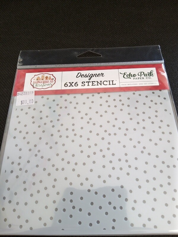 6x6 Designer Stencils