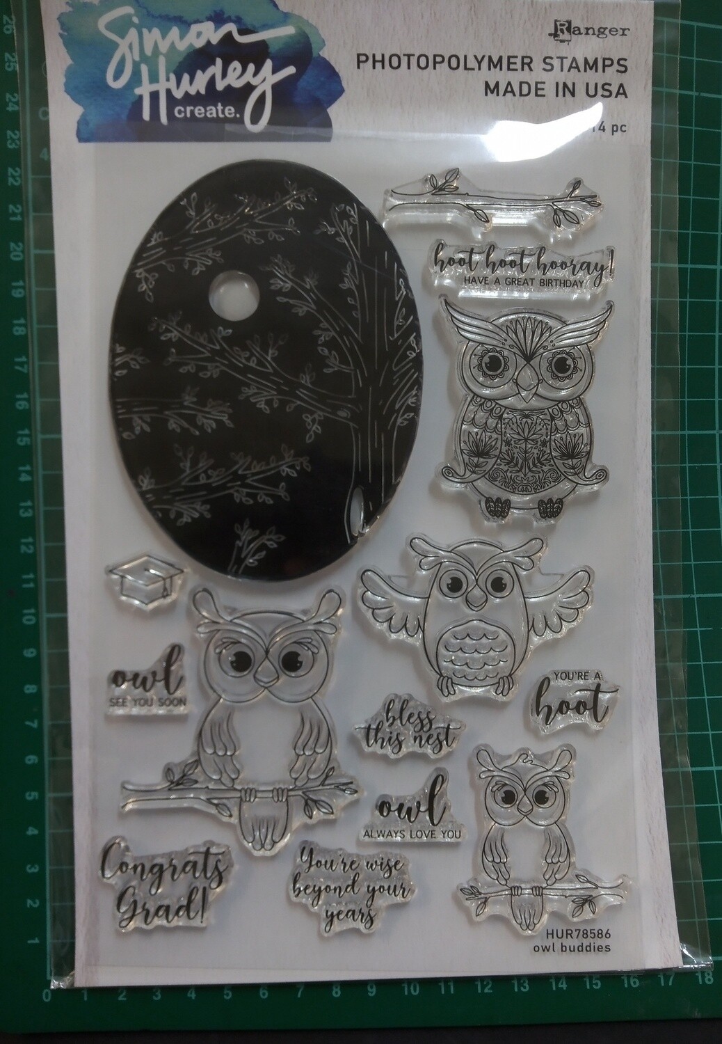Owl Buddies stamp