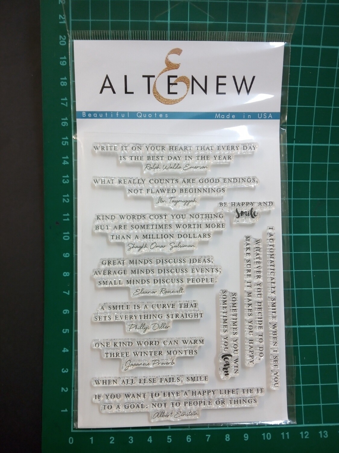 Beautiful Quotes Stamp Set