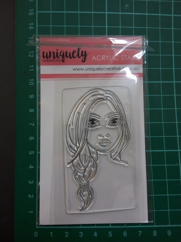 Girl&#39;s Head Stamps