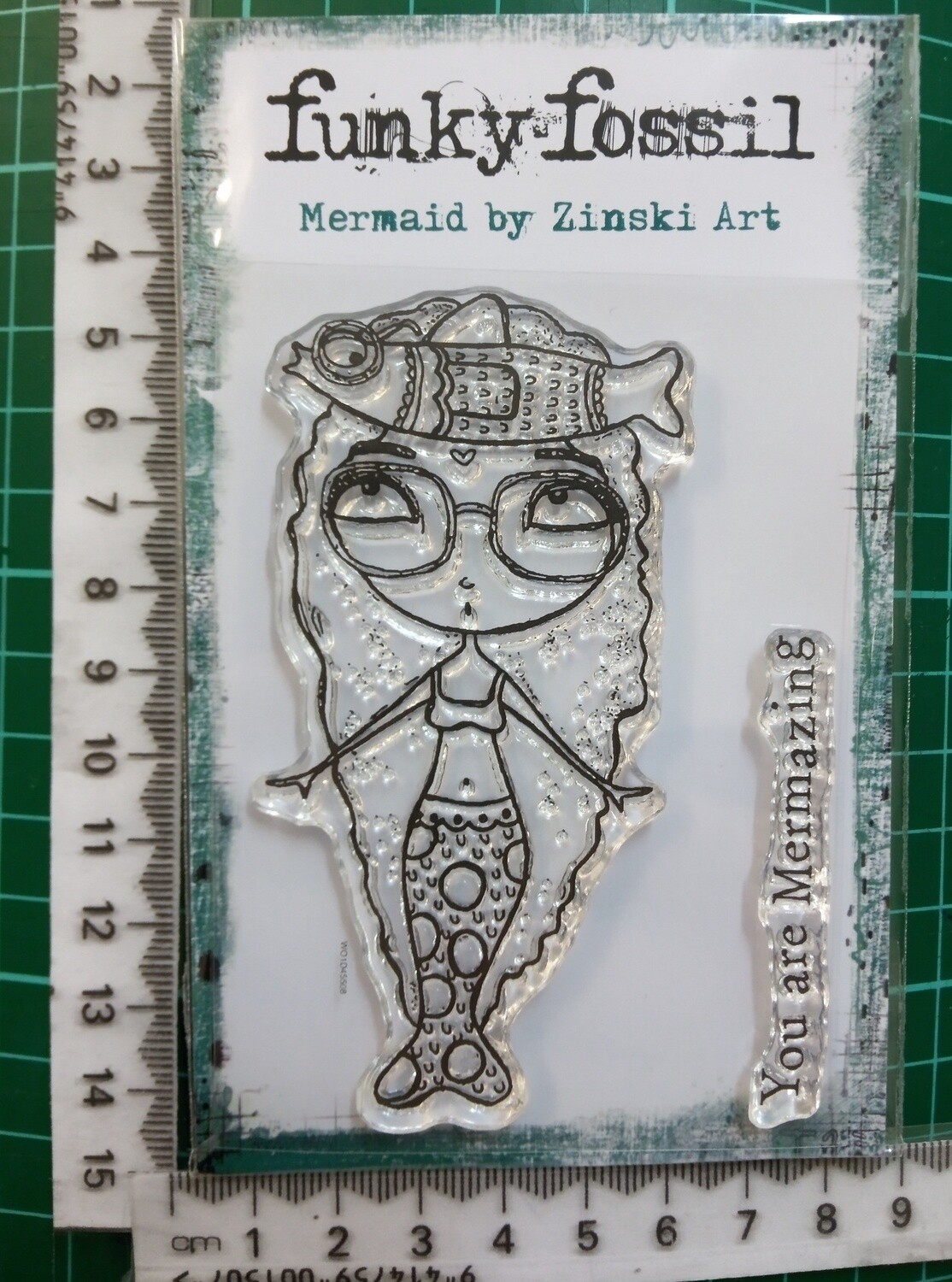 Funky Fossil A7 Stamps, Theme: Mermaid