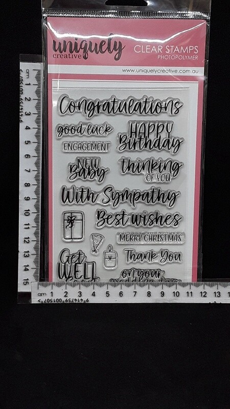 Timeless Sentiments - stamp set