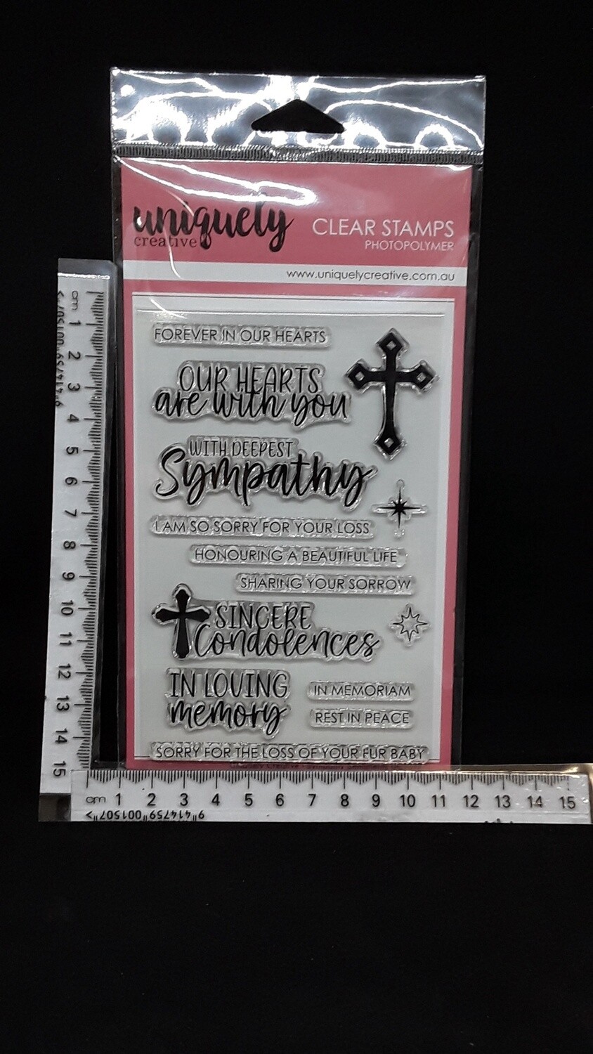 Sympathy Sentiments - stamp set