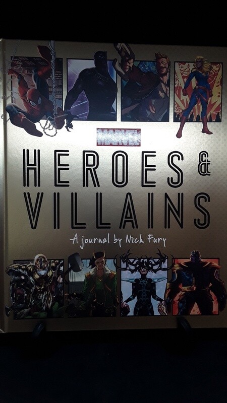Marvel - Heros and Villains - A Journal by Nuck Fury