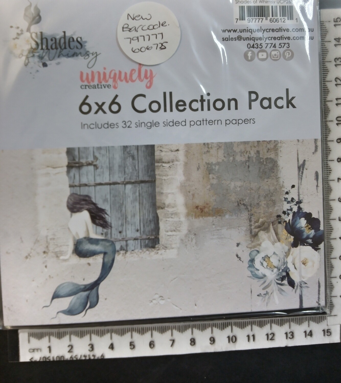 Shades of Whimsy Scrapbooking Paper, Size: 6x6