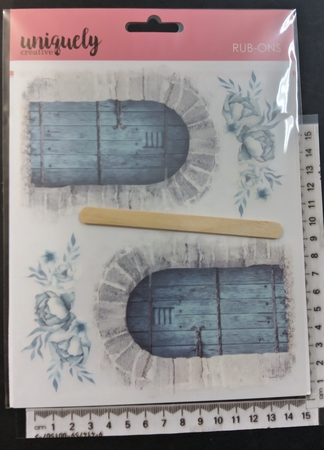 Shades of Whimsy Rub Ons, Theme: Doors