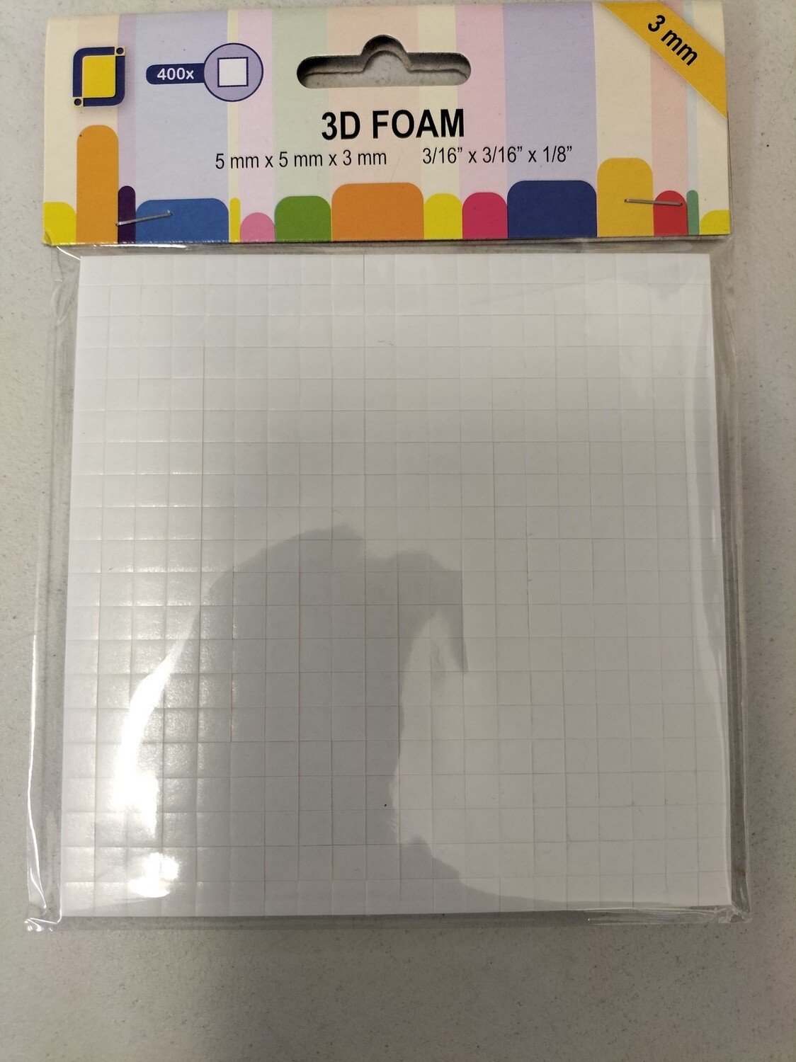 3D Foam Squares