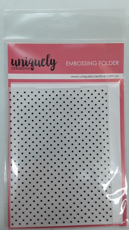 Tiny Dot Embossing Folder