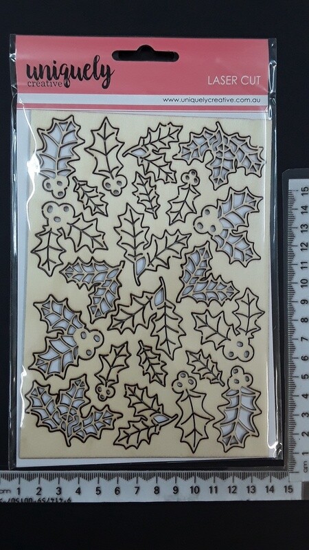 Vintage Christmas Laser Cut