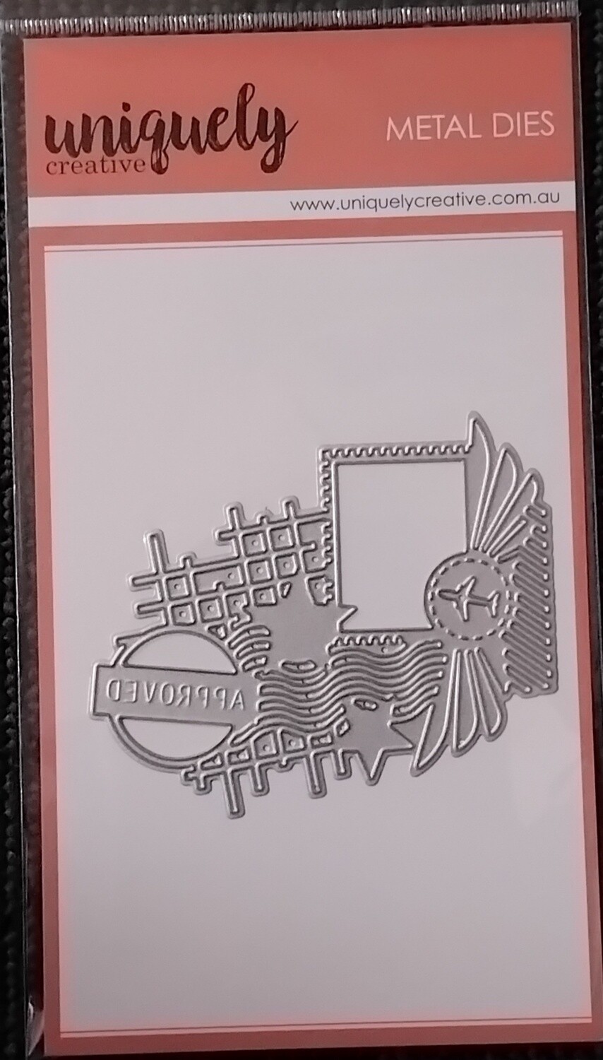 Travel Dies - 3 styles, Style: Travel Marks Die