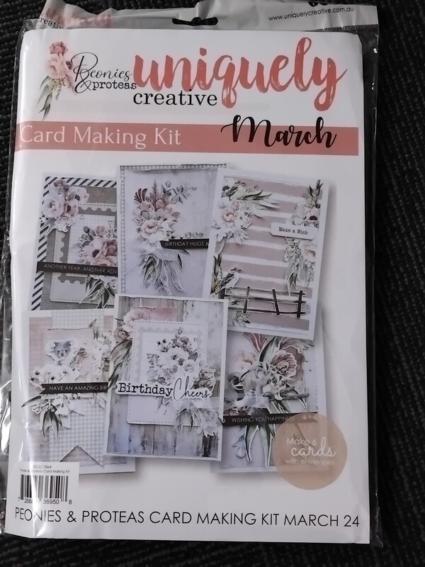 Card Making Monthly Collection Kits