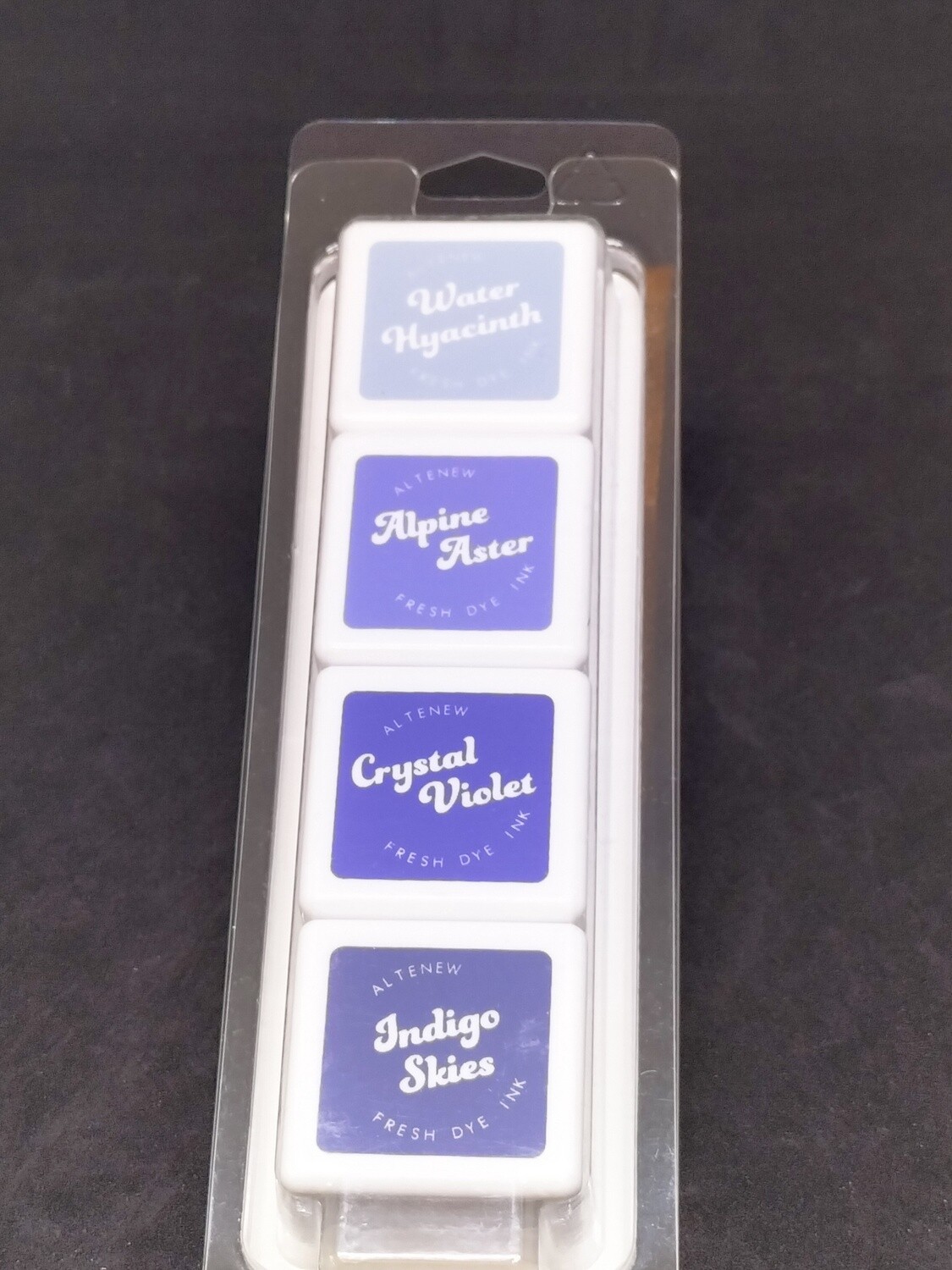 Cube Stamp Pads Fresh Dye Ink, Colour: Blue Mountains