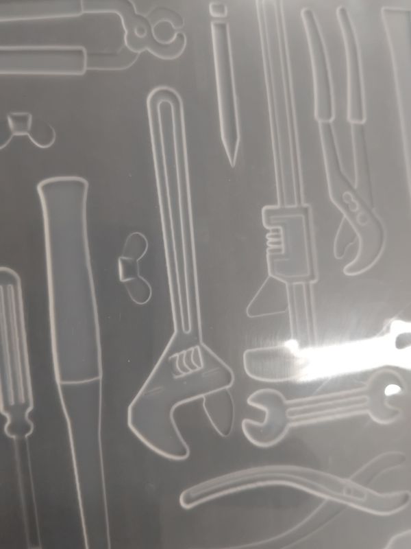 Embossing Folder 3D Garage Tools
