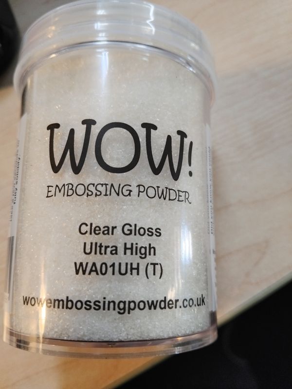 Clear Gloss Ultra High Embossing Powder