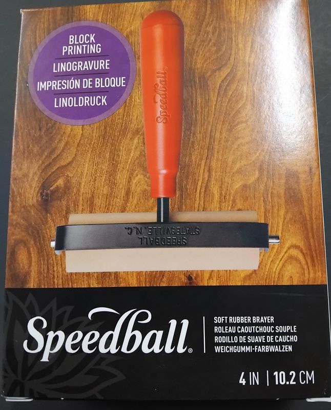 Speedball Soft Rubber Brayer