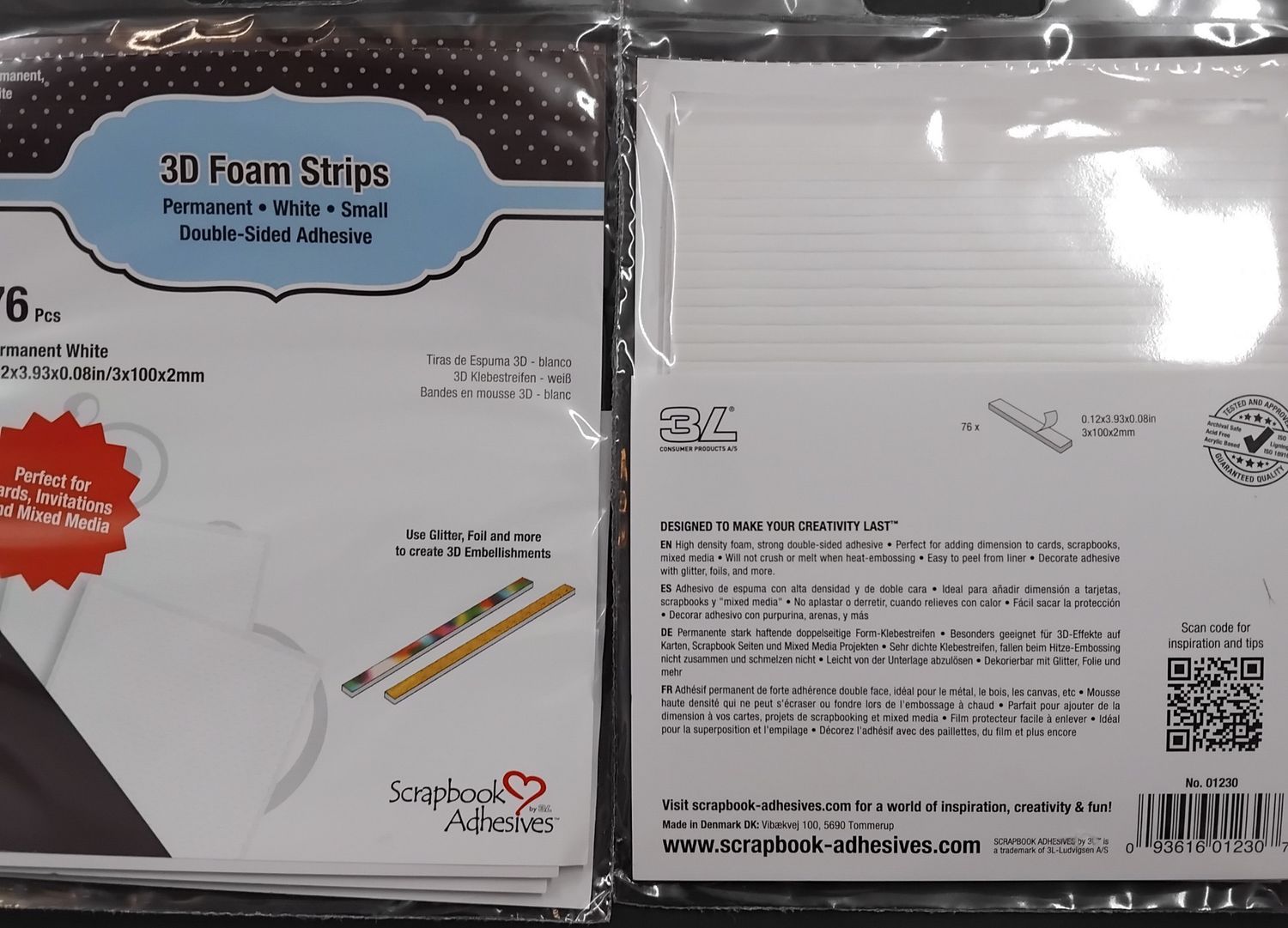 3D Foam Strips