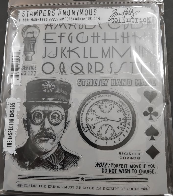 The Inspector Stamp Set