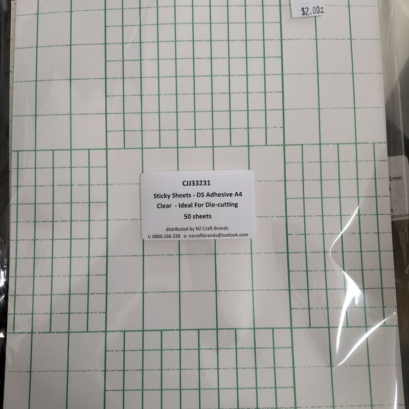 Double Sided Adhesive Sheets A4