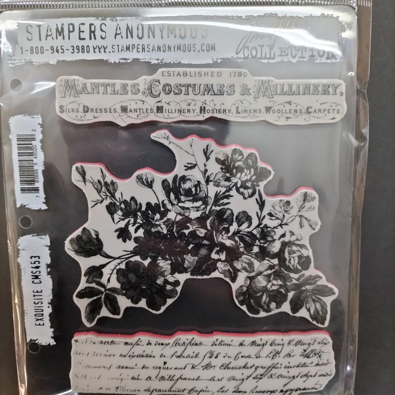 Tim Holtz - Botanic Collage Stamps