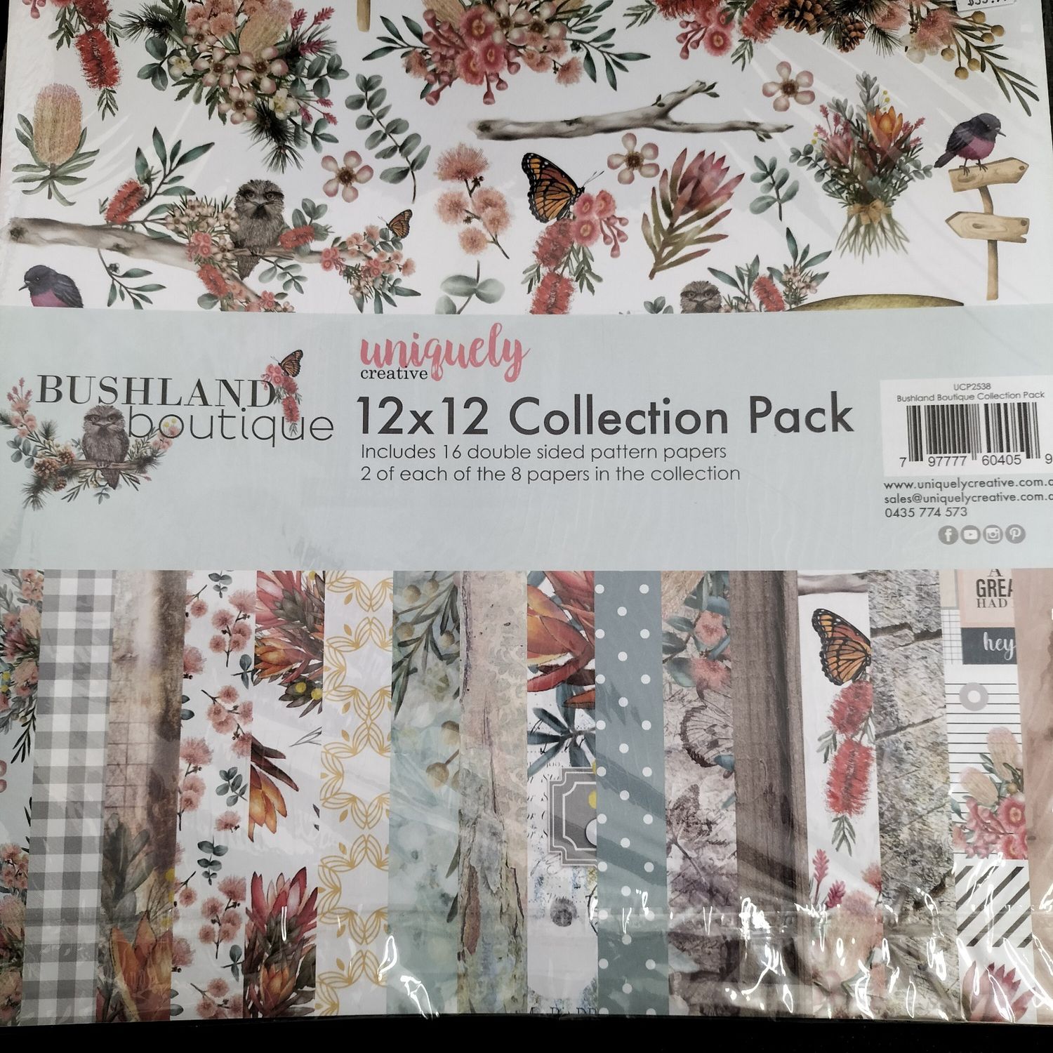 Bushland Boutique Collection, Type: 12x12 Paper