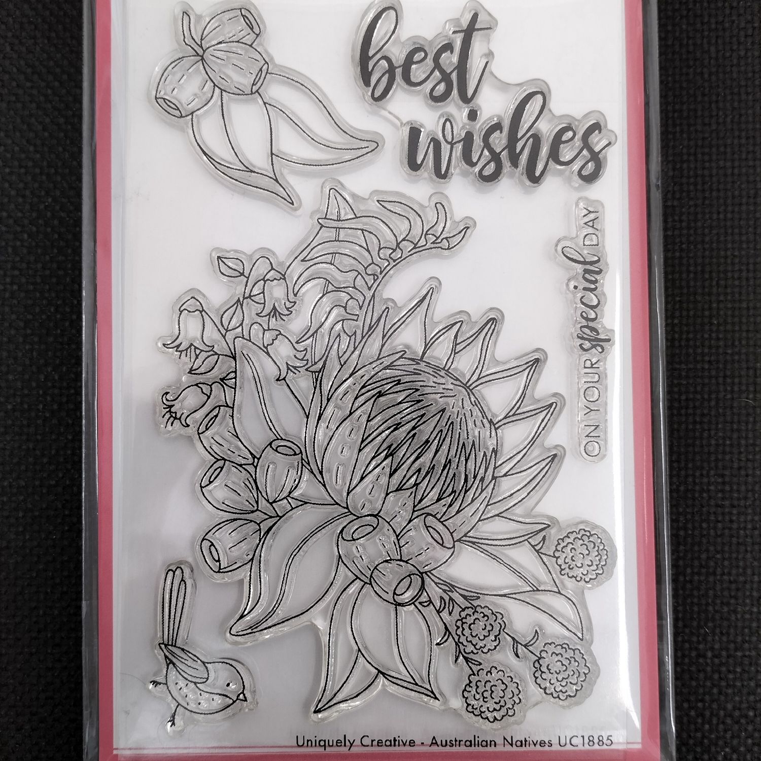 Australian Natives Dies and Stamps, Style: Stamp