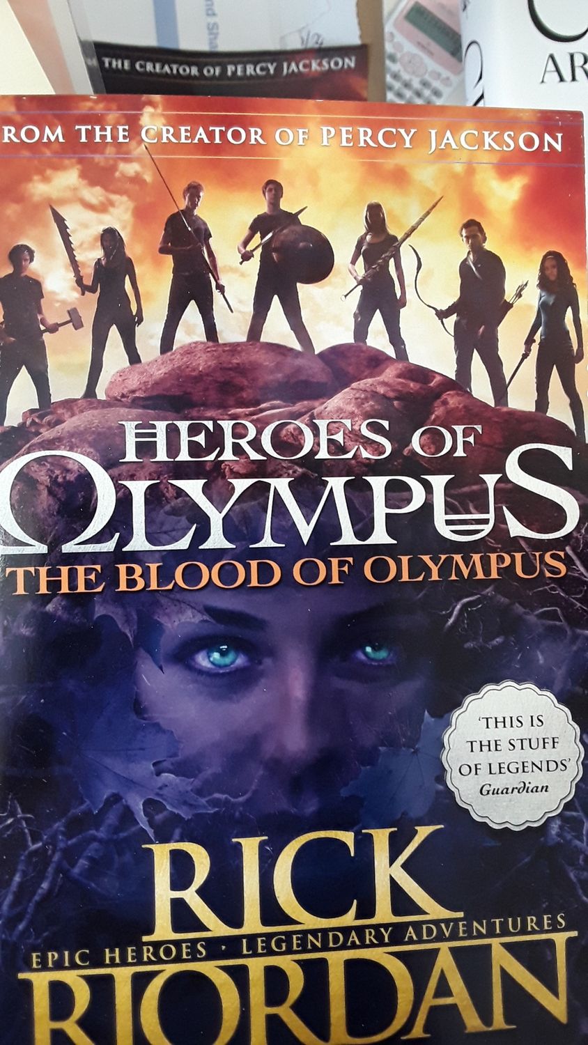 Heroes of Olympus by Rick Riordan, Collection: Vol5 The blood of Olympus