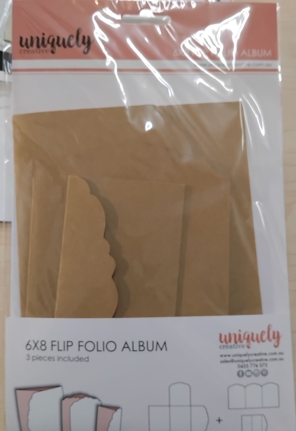 6X8 Flip Folio Album