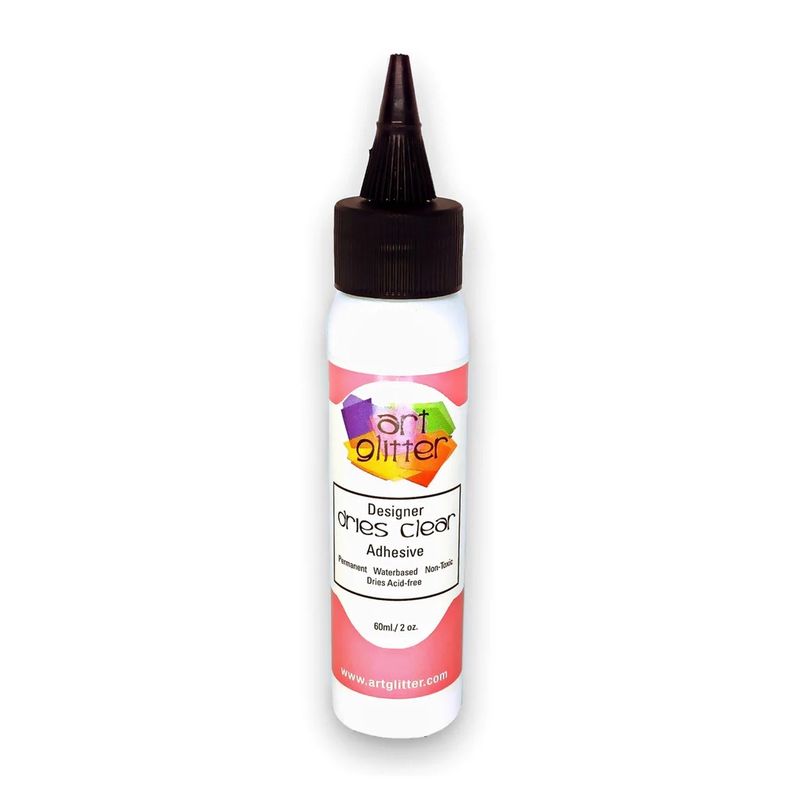 Art Glitter Glues - Dries Clear*