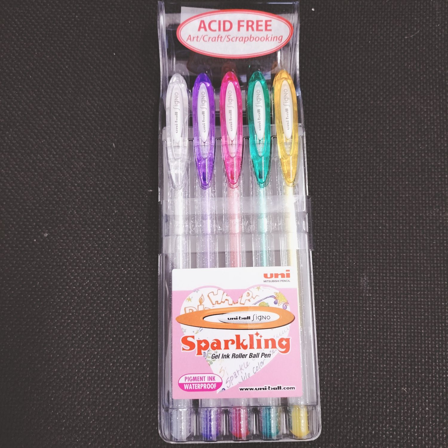 Uni-Ball Signo Sparkling 5pack