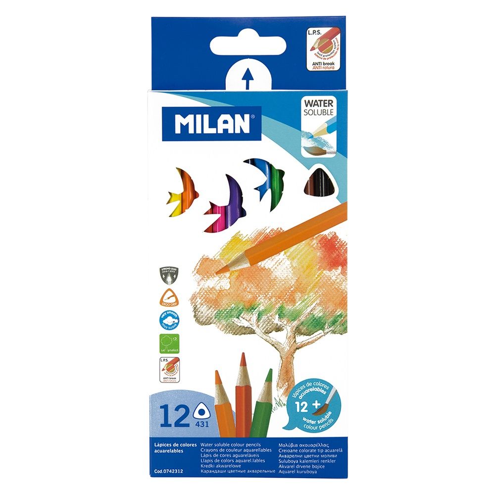 Watercolour pencils 12 pack