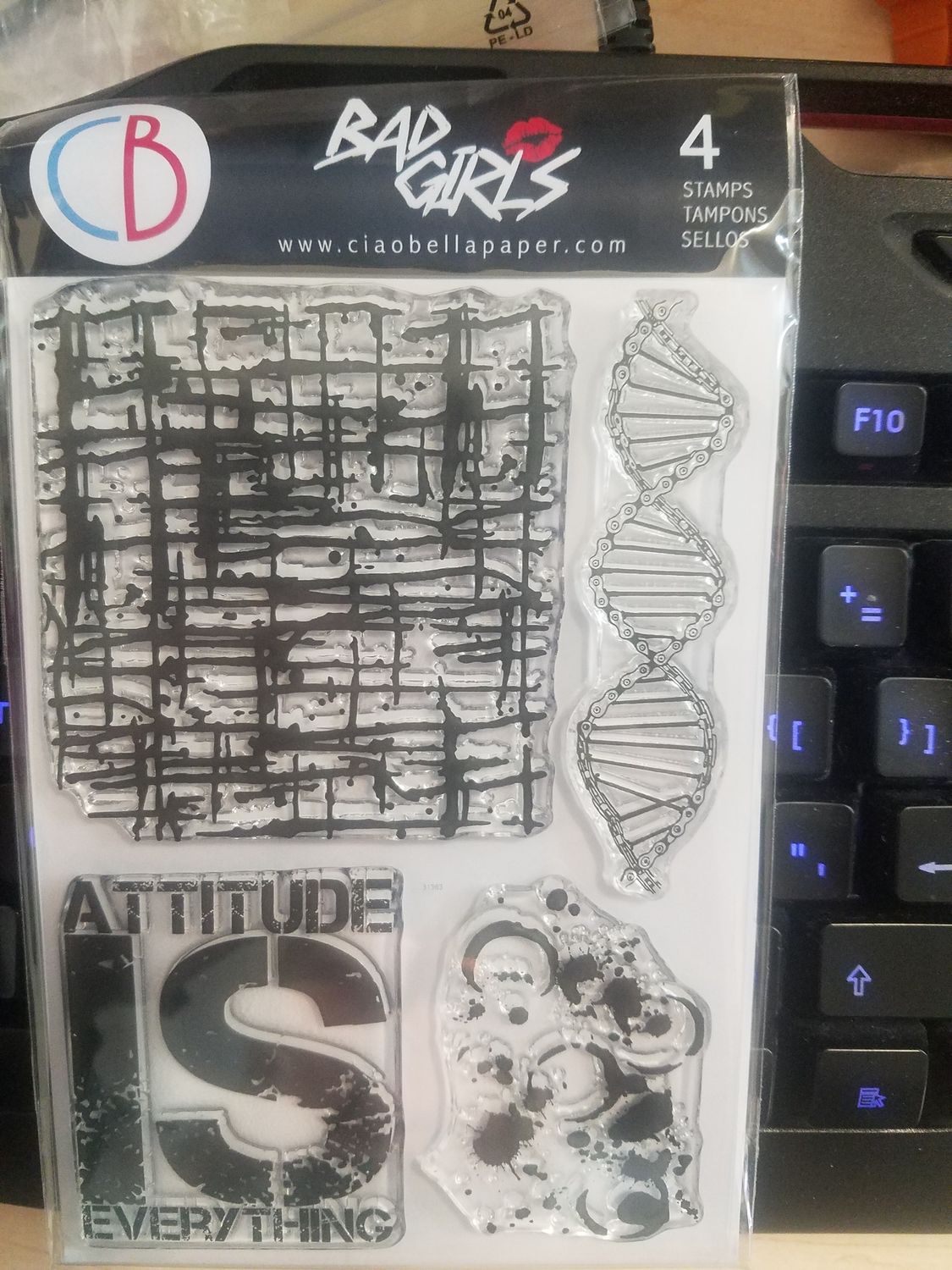 Ciao Bella Stamps, Theme: Attitude is Everything Bad Girls