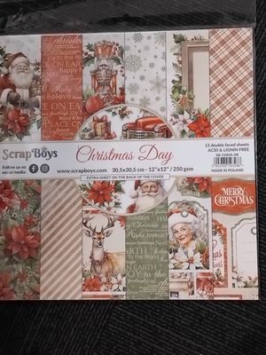 Christmas Day 12x12 paper